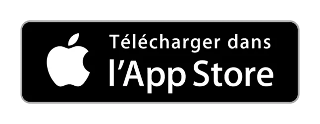 Bouton de téléchargement App Store